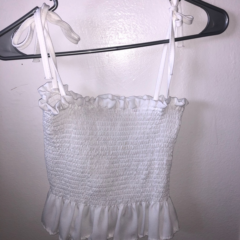 white top